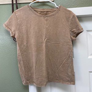 BASIN & RANGE Tan Tee, Size S